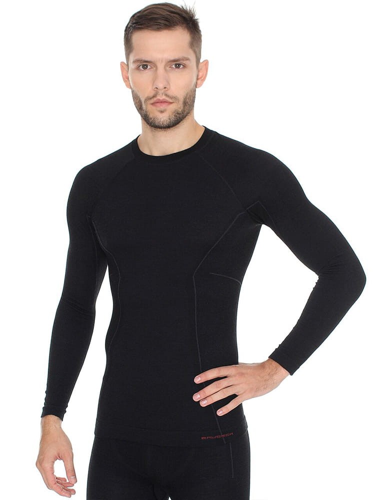 Bluza Termoaktywna Męska BRUBECK Active Wool LS12820