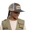 Czapka z daszkiem Buff Explore Trucker Cap Lake River Khaki