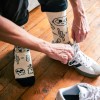 Skarpety z motywem wspinacza YY Vertical Rock Socks Climber Doodle