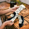 Skarpety z motywem wspinacza YY Vertical Rock Socks Climber Doodle
