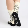 Skarpety z motywem wspinacza YY Vertical Rock Socks Climber Doodle