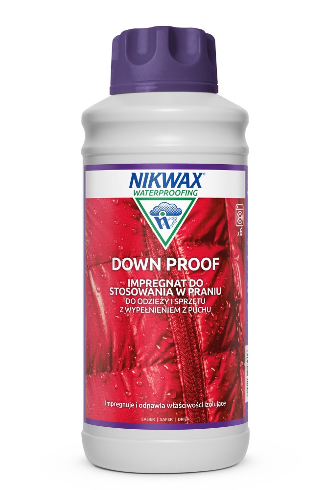 Impregnat do odzieży i sprzętu wypełnionego puchem Nikwax Down Proof 1 L