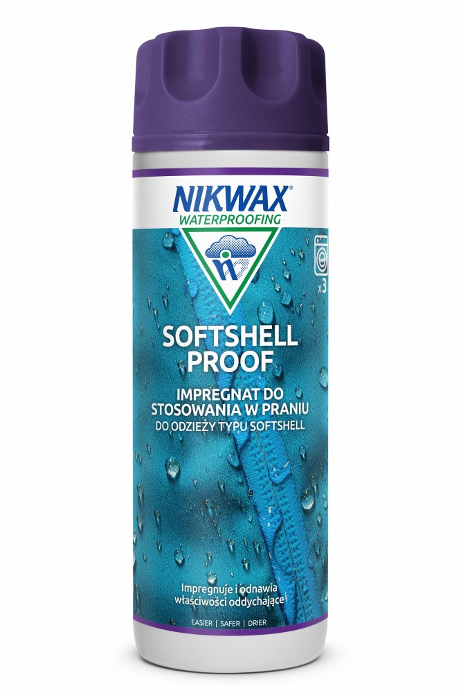 Impregnat do odzieży Nikwax typu Softshell Proof Wash-In 300 ml