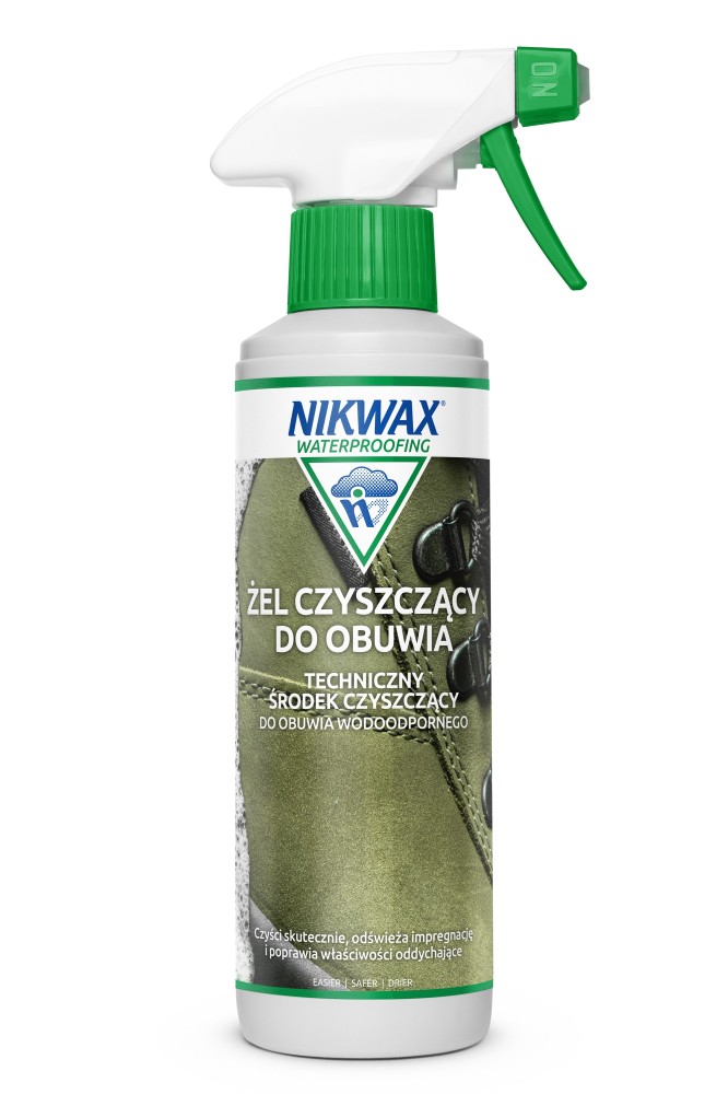 Żel czyszczący do obuwia Nikwax Spray-On 300 ml atomizer