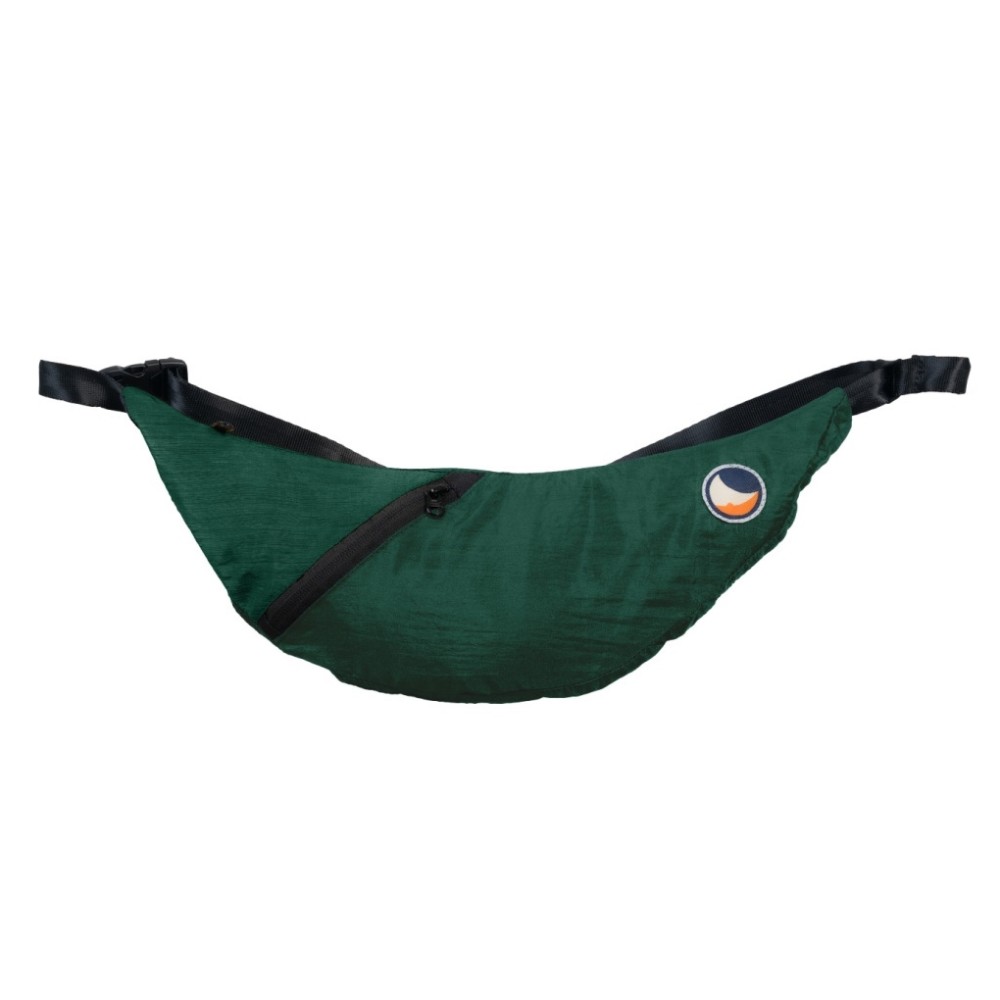 Saszetka na ramię torba składana Ticket to the Moon Upcycled Sling Bag Dark Green TMSLB0505