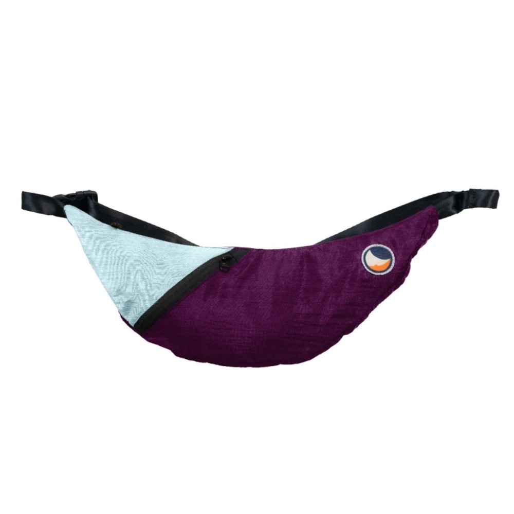 Saszetka na ramię torba składana Ticket to the Moon Upcycled Sling Bag Plum-Cloud TMSLB7877