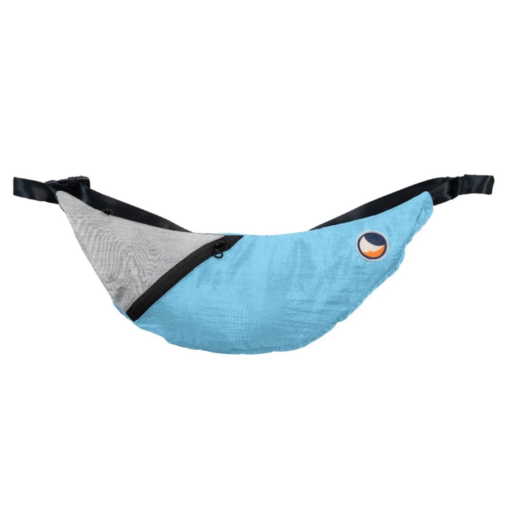 Saszetka na ramię torba składana Ticket to the Moon Upcycled Sling Bag Sky Blue-Frosty Grey TMSLB3149