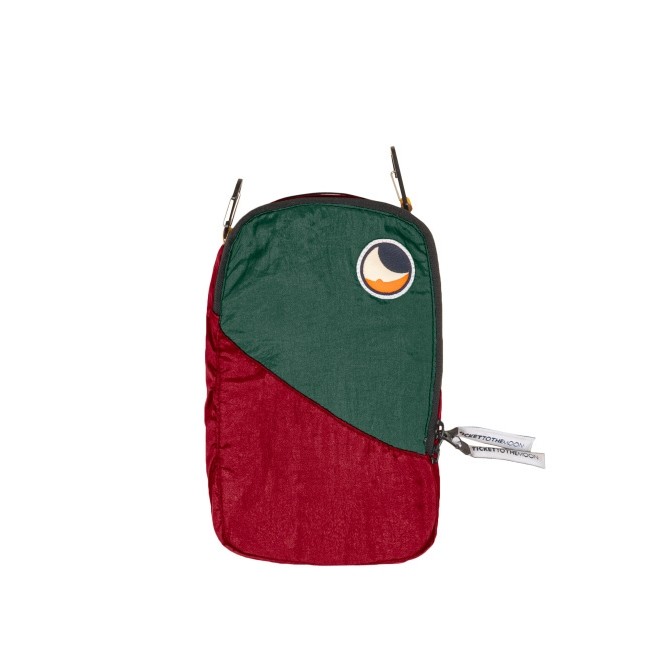 Organizer pokrowiec podróżny Ticket to the Moon Travel Cube S Burgundy/Dark Green TMTCS3405