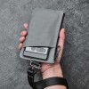 Saszetka organizer Alpaka Zip Clutch sate grey
