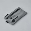 Saszetka organizer Alpaka Zip Clutch sate grey