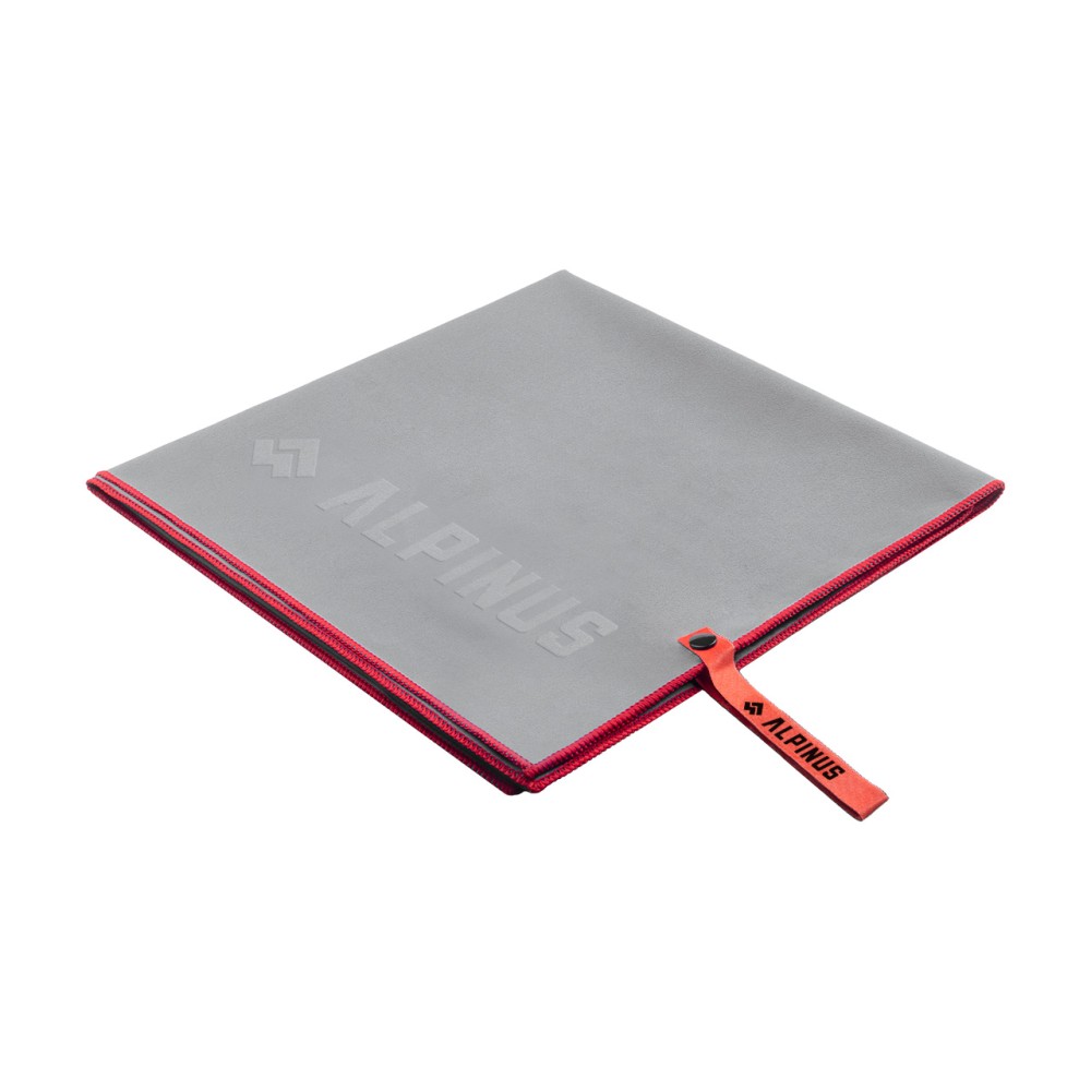 Ręcznik szybkoschnący z mikrofibry Alpinus Alicante szary