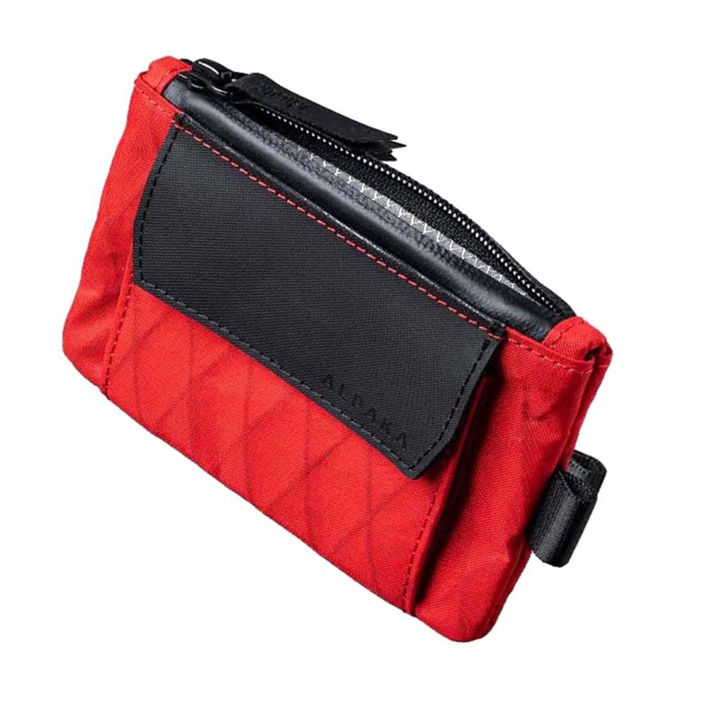 Saszetka Alpaka Zip Pouch Coin true red