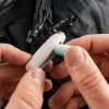 Zestaw stoperów zatyczek podróżnych do uszu w silikonowym etui Matador Travel Earplugs Kit charcoal-light grey