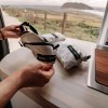 Saszetka podróżna biodrówka torba składana Matador ReFraction Packable Sling Arctic White