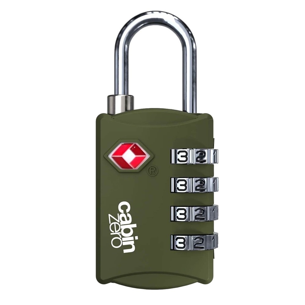 Kłódka turystyczna na szyfr CabinZero TSA Travel Lock Georgian Khaki