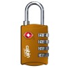 Kłódka turystyczna na szyfr CabinZero TSA Travel Lock Orange Chill