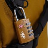 Kłódka turystyczna na szyfr CabinZero TSA Travel Lock Orange Chill