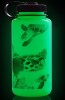 Butelka świecąca w ciemności z szerokim wlewem Nalgene Tritan Sustain 1L WM Glow Black Turtle