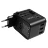 Adapter podróżny do ładowania Matador Global Travel Adapter czarny