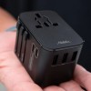 Adapter podróżny do ładowania Matador Global Travel Adapter czarny