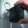 Adapter podróżny do ładowania Matador Global Travel Adapter czarny
