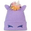 Czapka zimowa dziecięca Buff Knittef Beanie Fun Unicorn Grape Ice