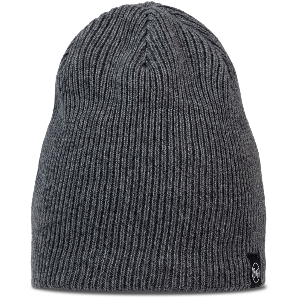Czapka zimowa z polarową podszewką Buff Knitted & Full Fleece Beanie Renvi Grey Heather