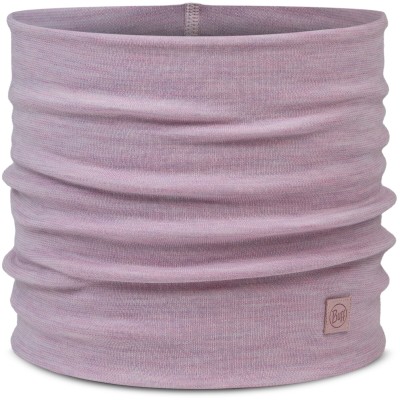 Komin wielofunkcyjny z wełny merino Buff Merino Heavyweight Solid Lilac Sand