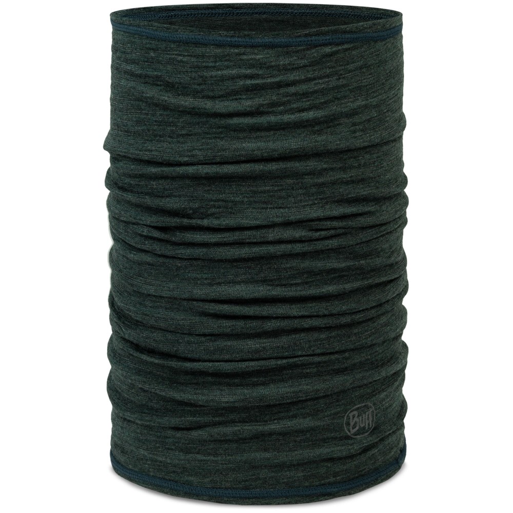 Chusta wielofunkcyjna z wełny merynosów Buff Merino Lightweight Multistripes Forest