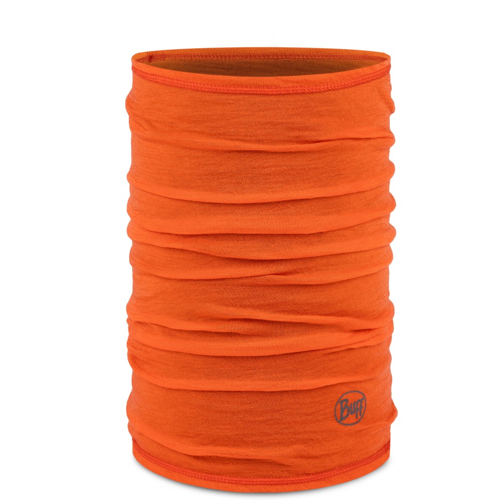 Chusta wielofunkcyjna z wełny merynosów Buff Merino Lightweight Solid Poppy