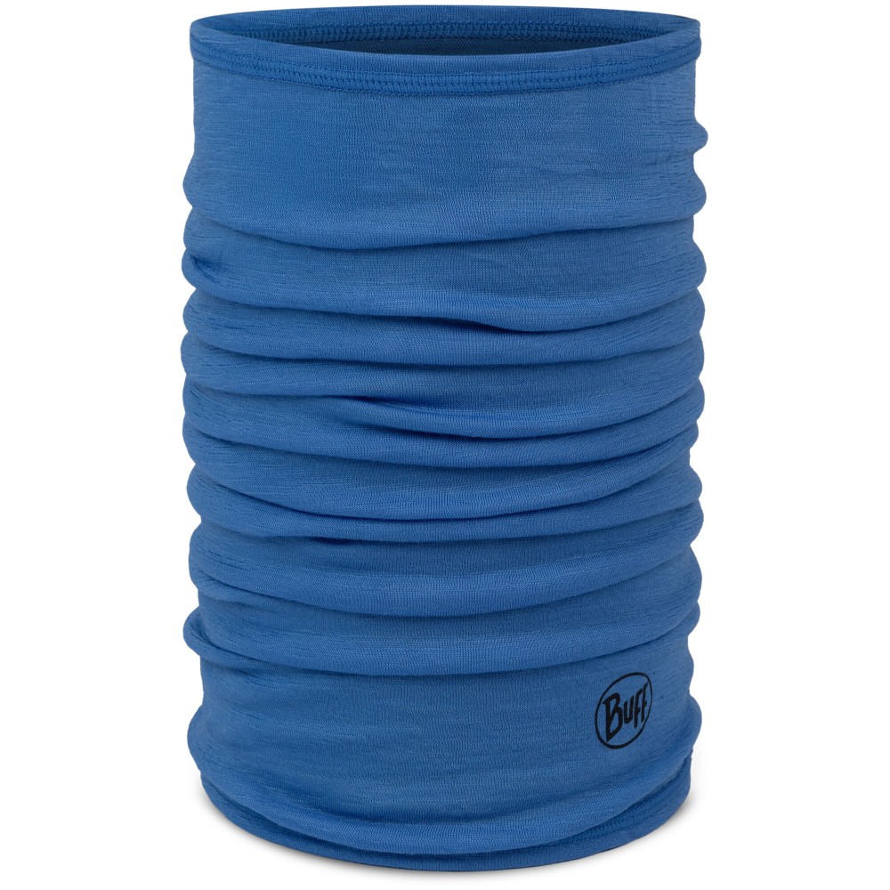 Chusta wielofunkcyjna z wełny merynosów Buff Merino Lightweight Solid Royal