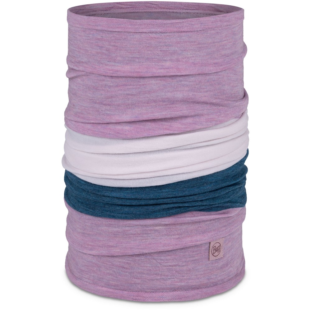 Chusta wielofunkcyjna z wełny merino Buff Merino Move Solid Camelia