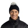 Czapka zimowa z pomponem i motywem gór Buff Knitted Beanie Tatik Black