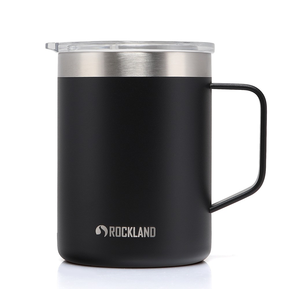 Kubek turystyczny Rockland Camp Mug 350 ml czarny