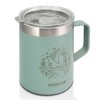 Kubek turystyczny Rockland Camp Mug 350 ml zielony