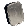 Stalowy lunchbox pojemnik na jedzenie Rockland Sirius M 800 ml czarny