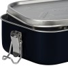 Stalowy lunchbox pojemnik na jedzenie Rockland Sirius M 800 ml czarny