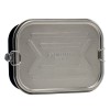 Stalowy lunchbox pojemnik na jedzenie Rockland Sirius L 1200 ml czarny