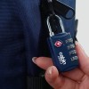 Kłódka turystyczna na szyfr CabinZero TSA Travel Lock Navy