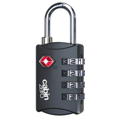 Kłódka turystyczna na szyfr CabinZero TSA Travel Lock Original Grey