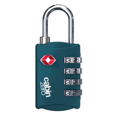 Kłódka turystyczna na szyfr CabinZero TSA Travel Lock Aruba Blue