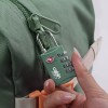 Kłódka turystyczna na szyfr CabinZero TSA Travel Lock Sage Forest