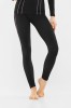 Getry termoaktywne damskie Viking Etna 2.0 Pants Bamboo 0948 czarno-fioletowy