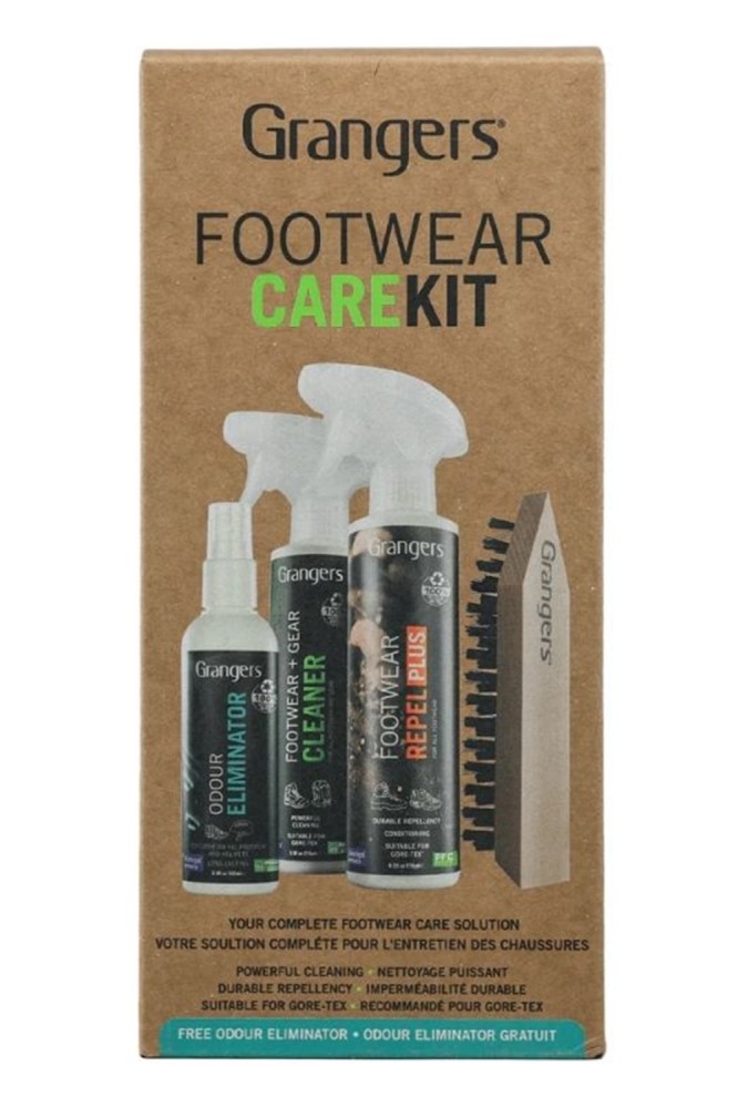 Zestaw do czyszczenia i impregnacji butów Granger's Footwear Care Kit