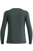 Koszulka męska termoaktywna z długim rękawem Odlo Merino 200 zielony