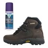 Buty trekkingowe damskie Kaiteki 10303 brązowy w zestawie z impregnatem