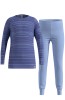 Komplet bielizny termoaktywnej dziecięcej Odlo Active Warm Set long 159449/21803 niebieski