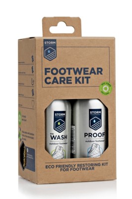 Zestaw do pielęgnacji obuwia ze szczoteczką Storm Footwear Kit 