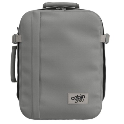 Plecak bagaż podręczny do samolotu z kieszenią na laptop CabinZero Classic Tech 28L CZ33 Silver Storm (40x30x20cm Ryanair, Wizz Air) 