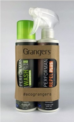 Zestaw do prania i impregnacji odzieży turystycznej Granger's Performance Wash & Performance Repel Plus 